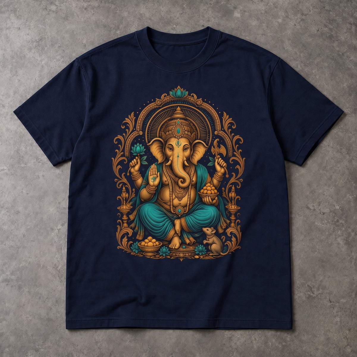 Ganesha T-Shirt – Ornate Back Print