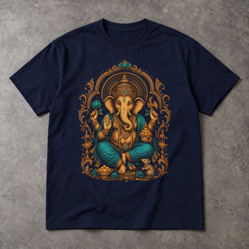 Ganesha T-Shirt – Ornate Back Print