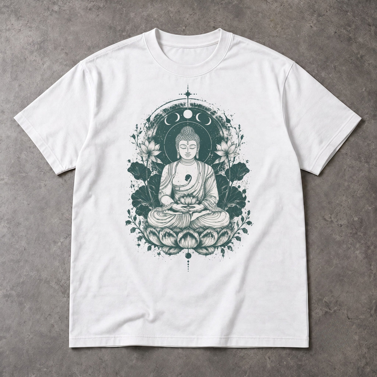 Buddha T-Shirt – Botanical Lotus