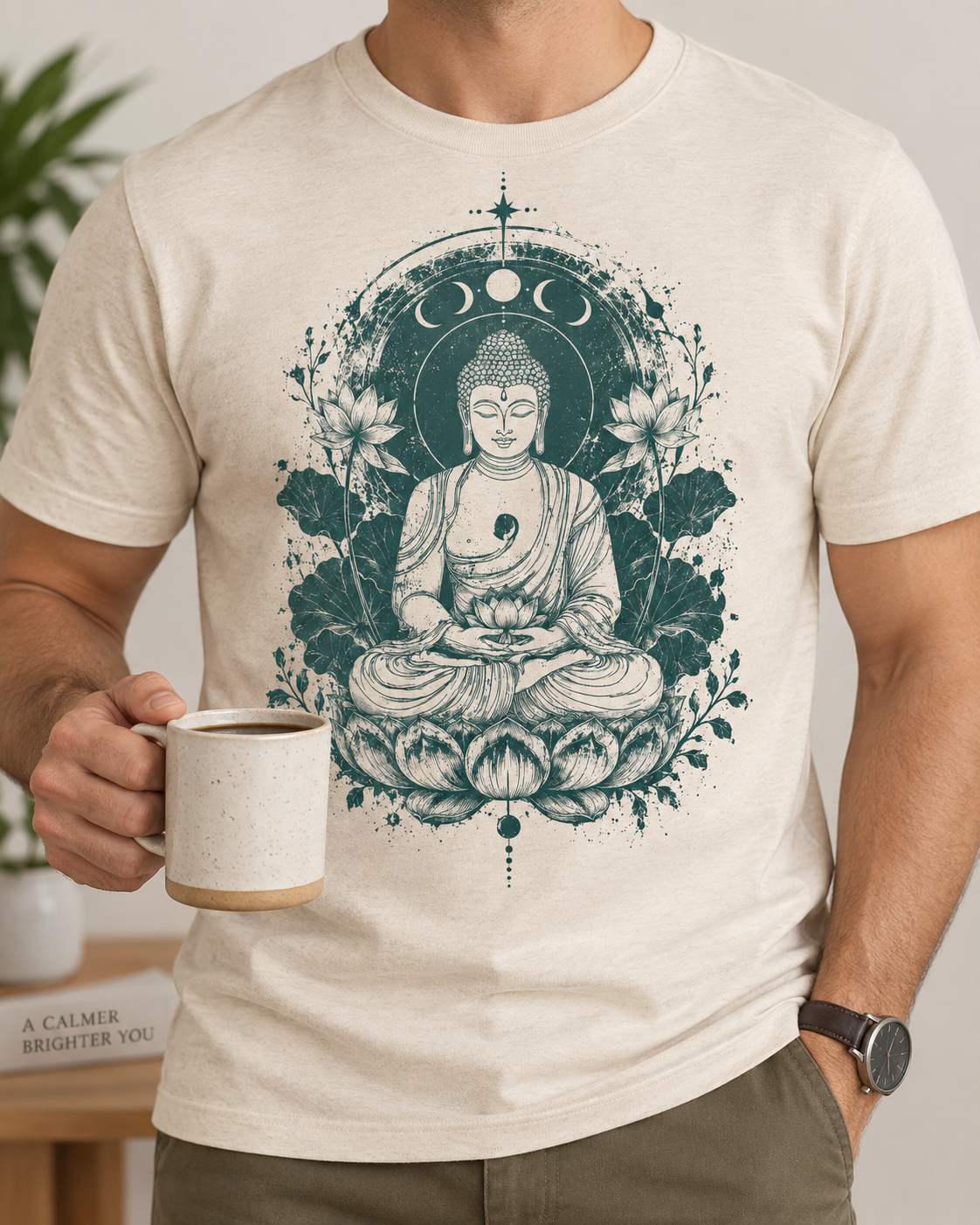 Buddha T-Shirt – Botanical Lotus