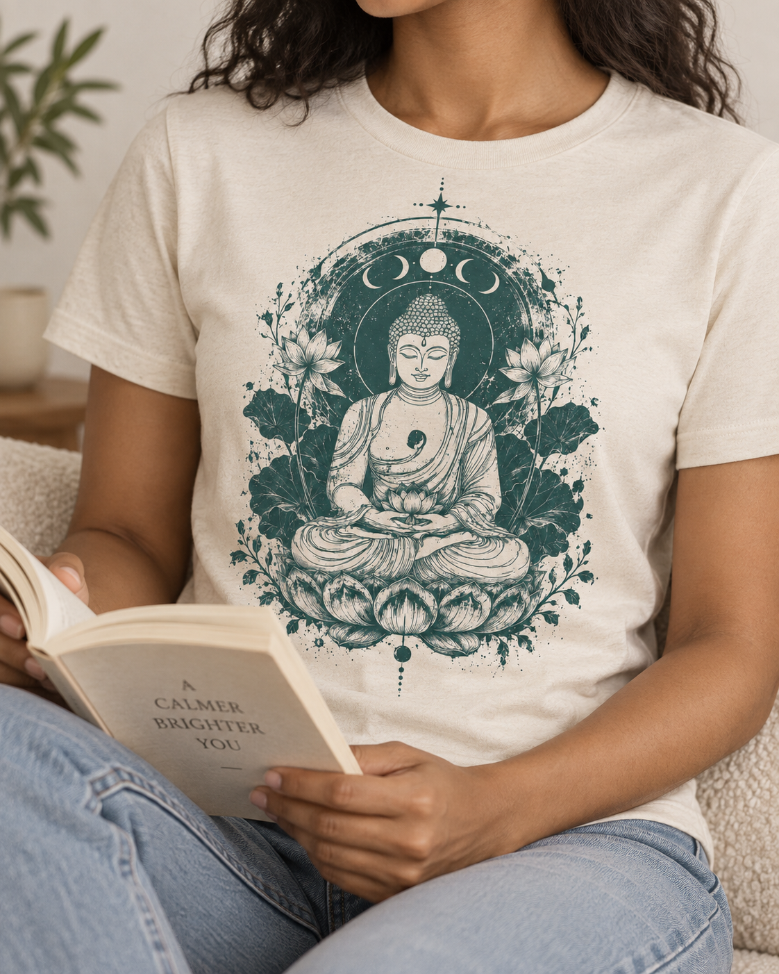 Buddha T-Shirt – Botanical Lotus