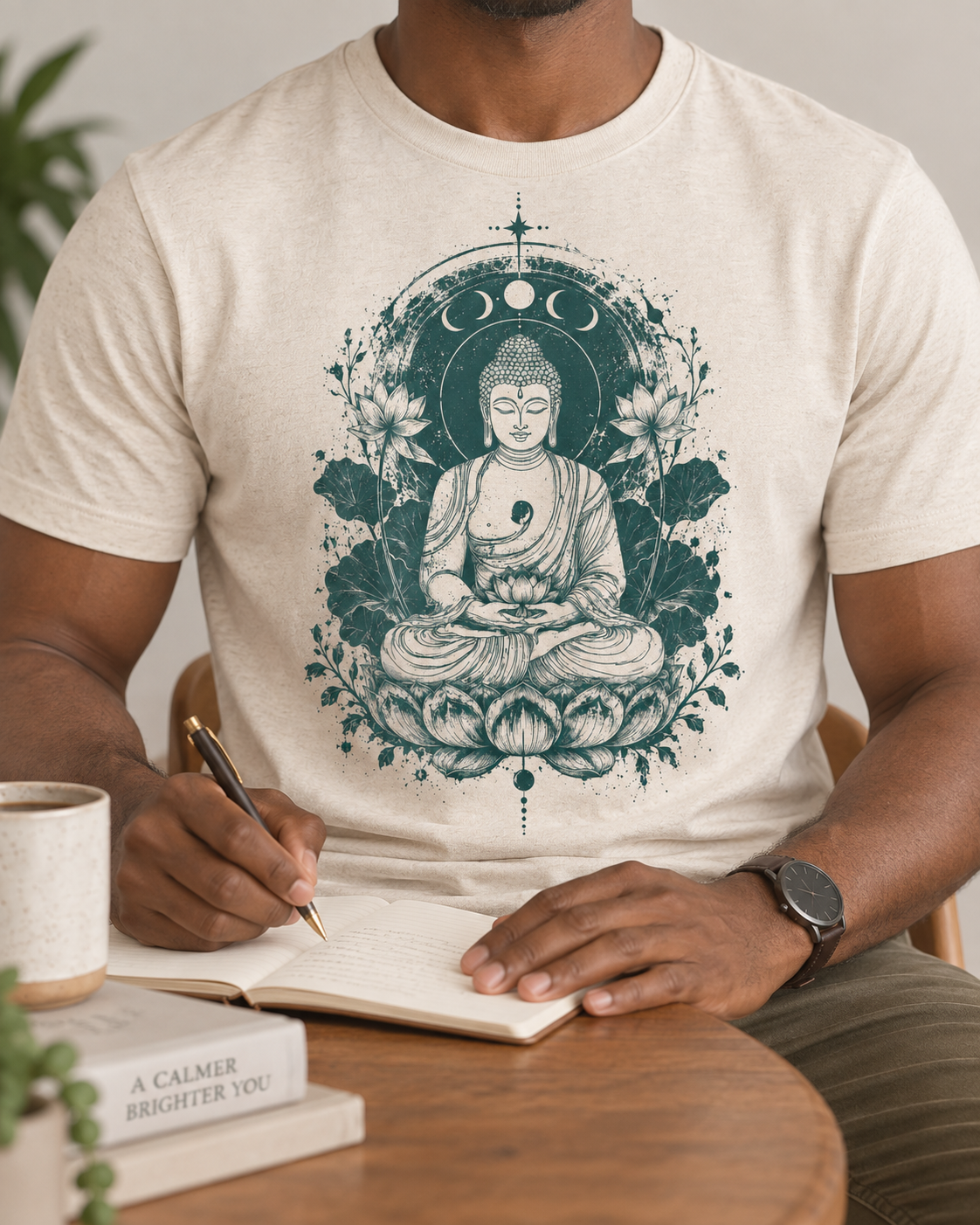 Buddha T-Shirt – Botanical Lotus