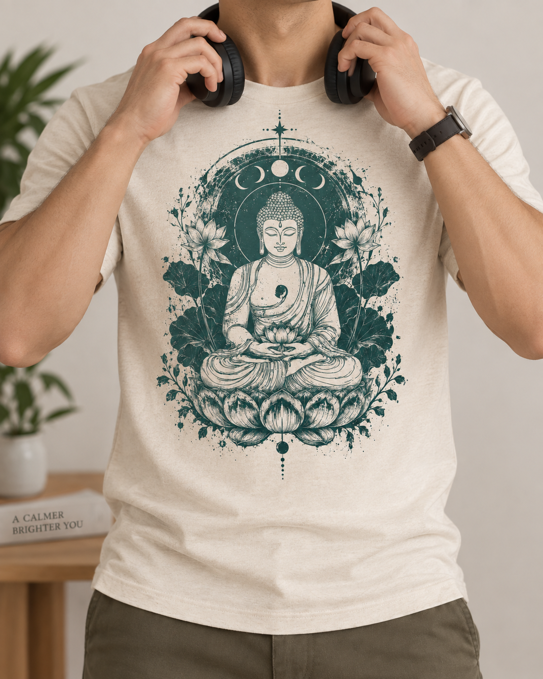 Buddha T-Shirt – Botanical Lotus