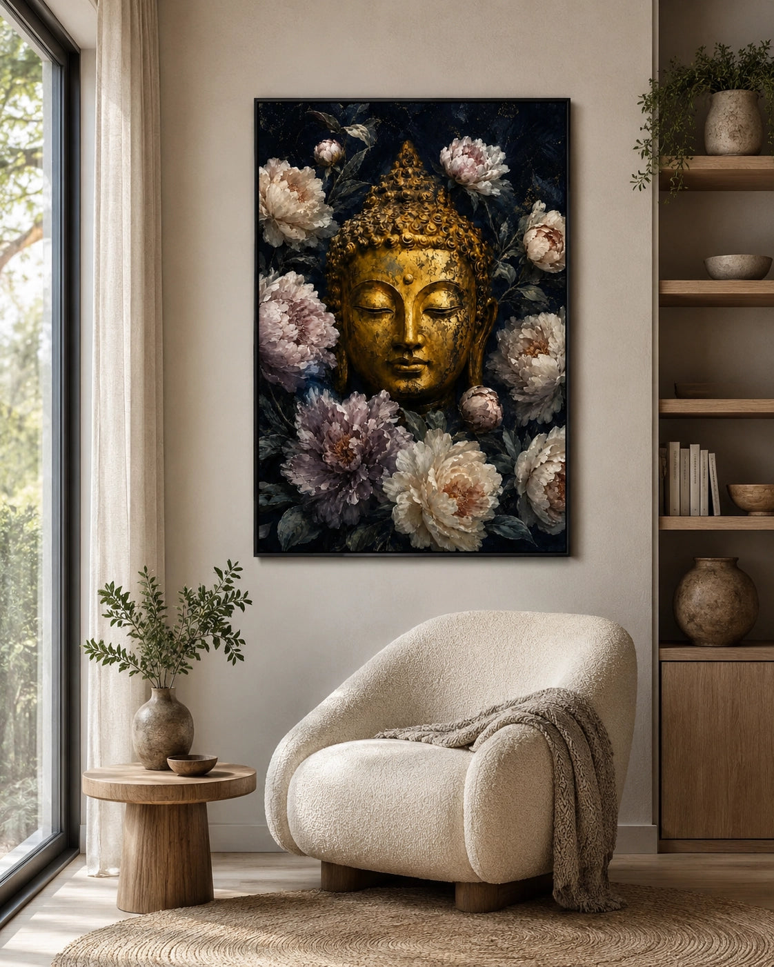 Peony Quietude | Winter — The Silence Within