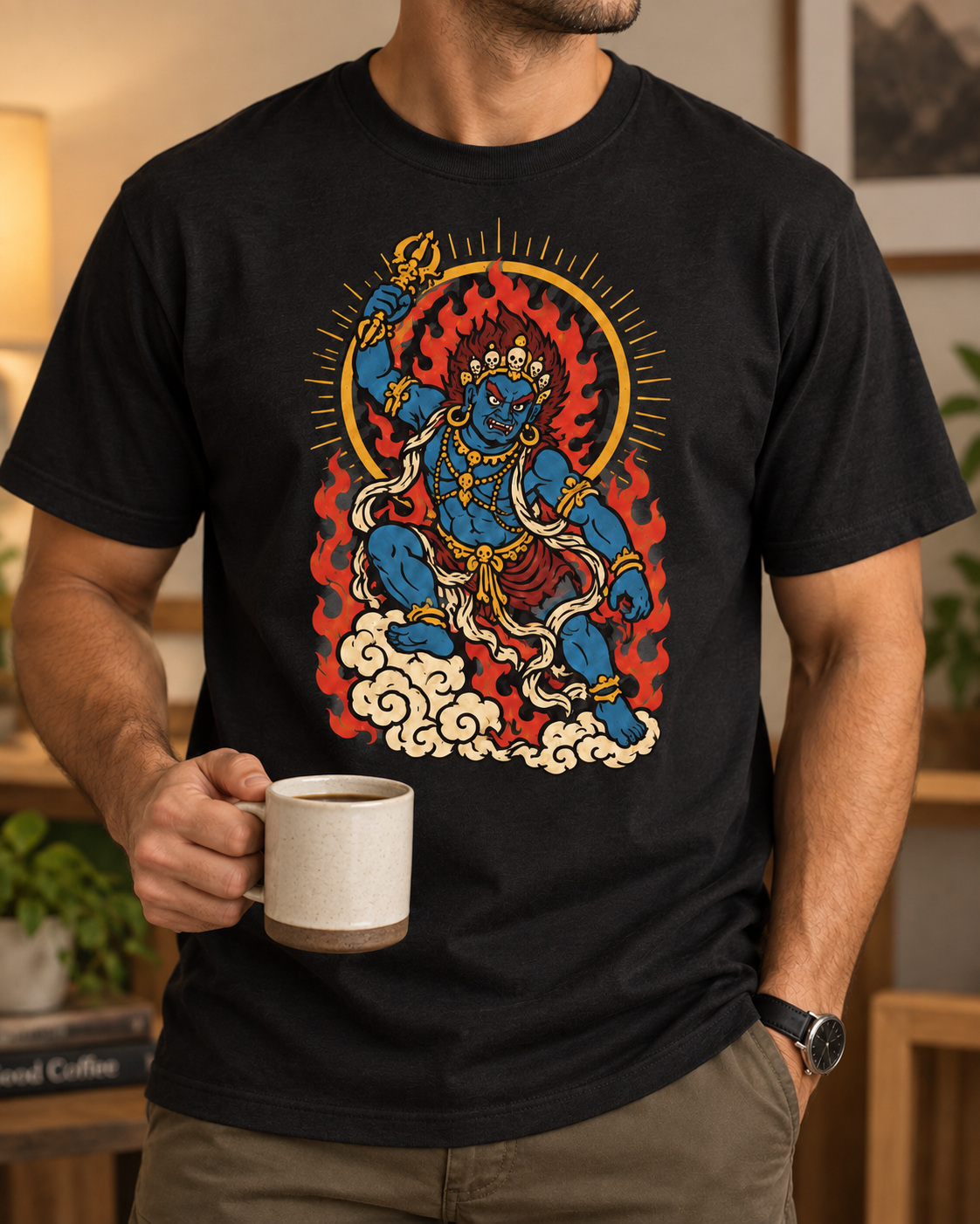 Vajrapani T-Shirt – Wrathful Guardian