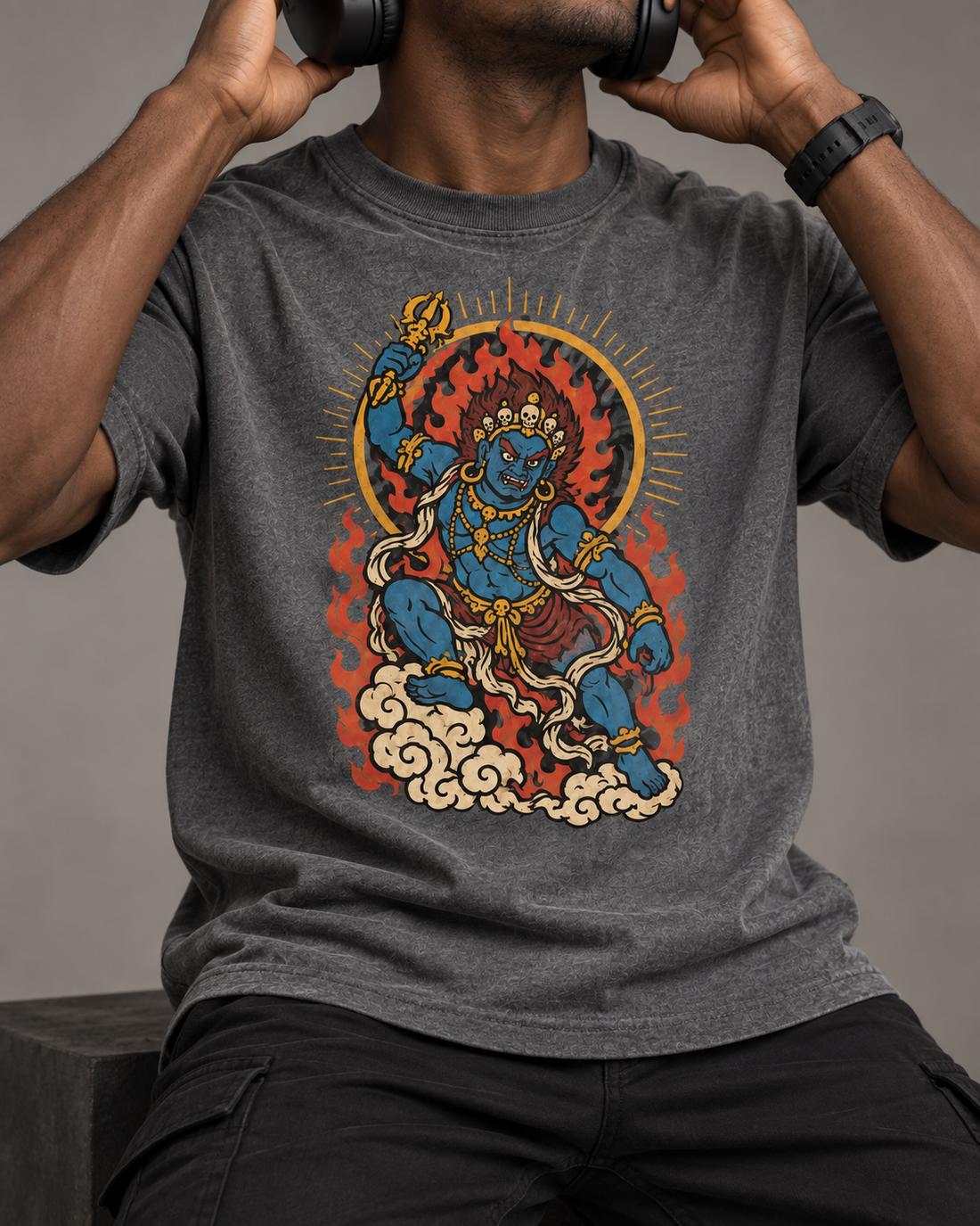 Vajrapani T-Shirt – Wrathful Guardian