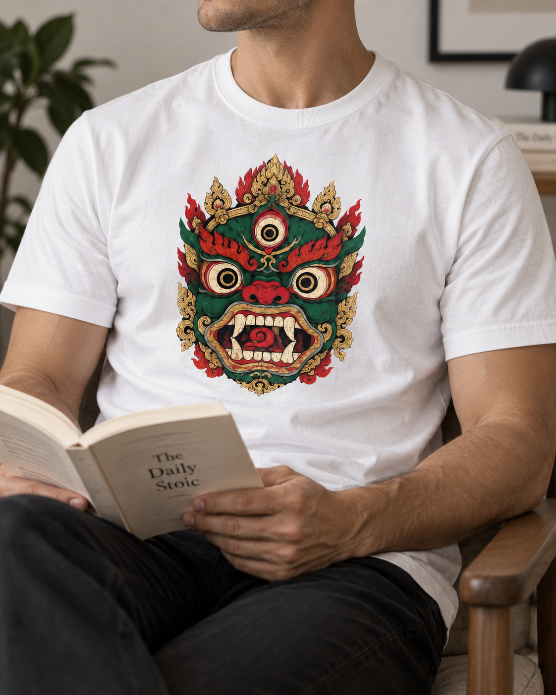 Guardian Mask T-Shirt – Three-Eyed Design