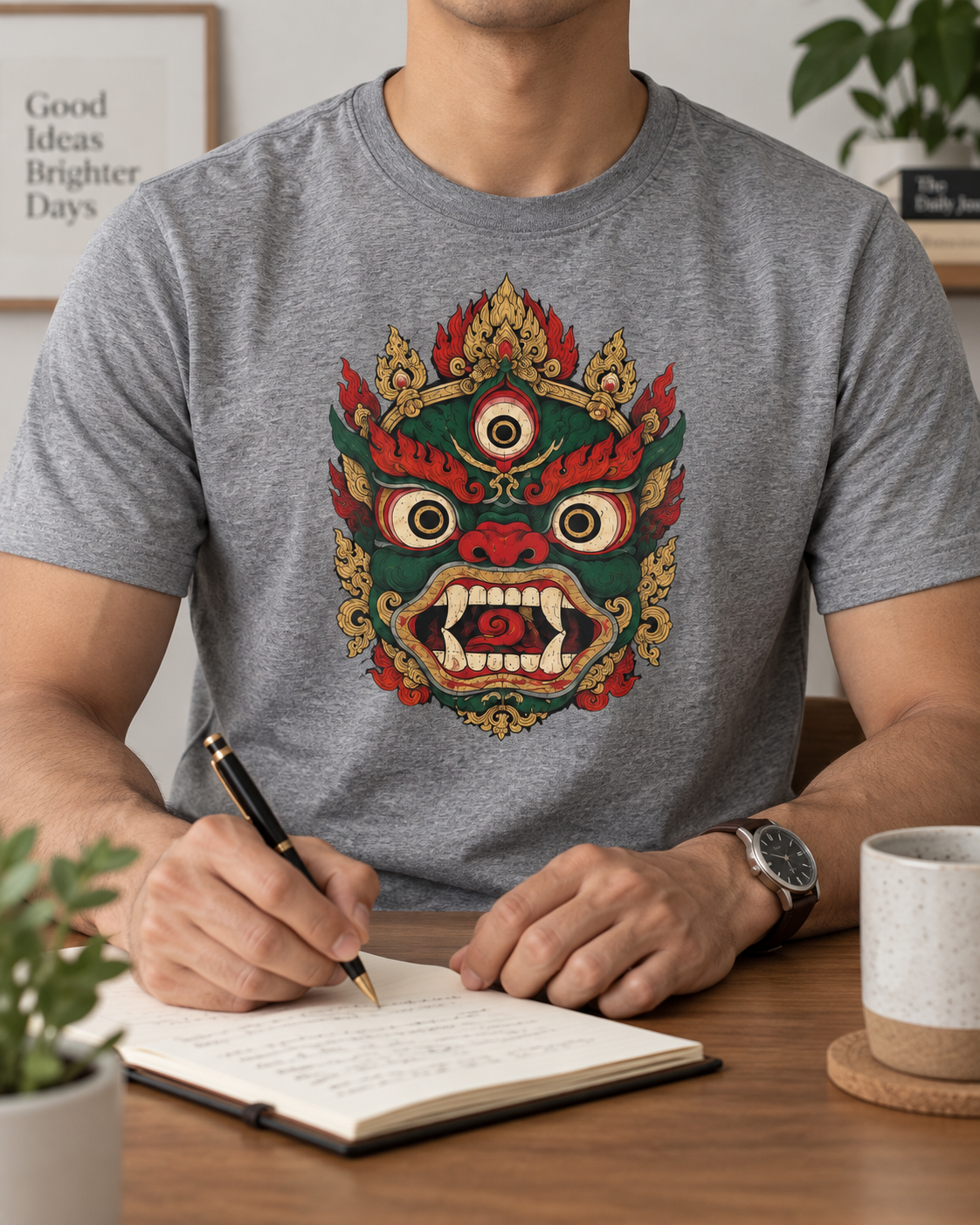 Guardian Mask T-Shirt – Three-Eyed Design