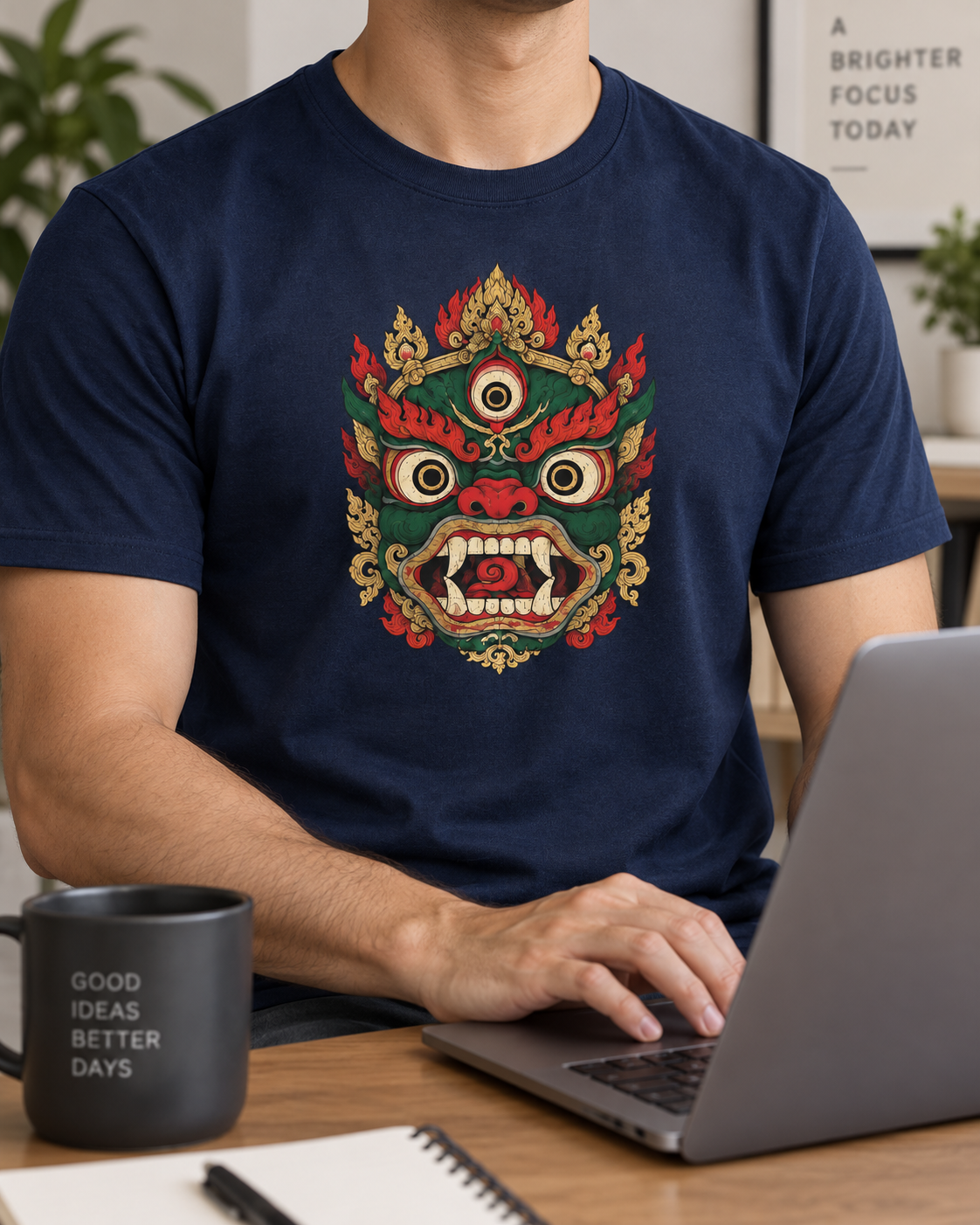 Guardian Mask T-Shirt – Three-Eyed Design