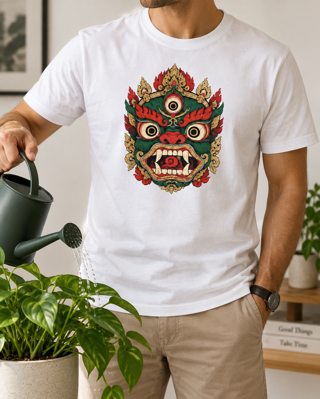 Guardian Mask T-Shirt – Three-Eyed Design