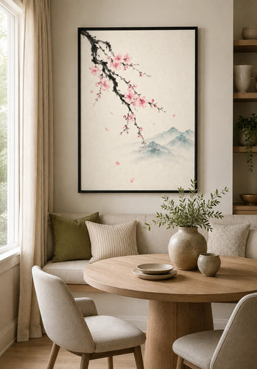 霞と花弁