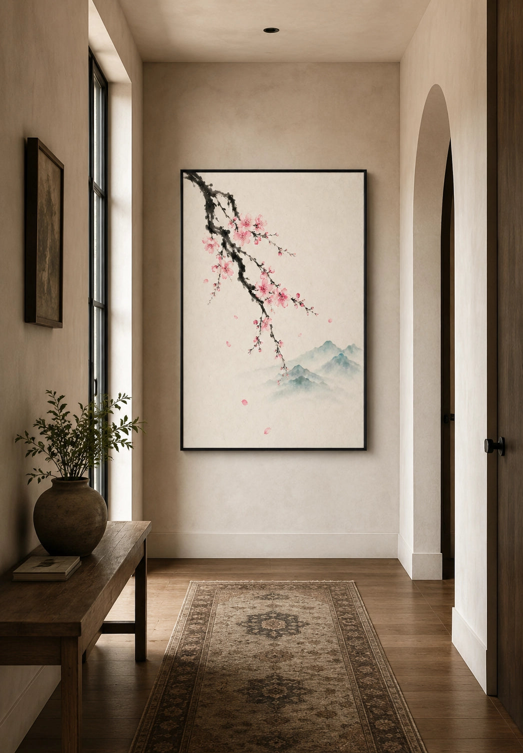 霞と花弁