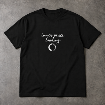 Inner Peace T-Shirt - Loading Enso Graphic, Unisex