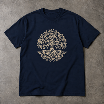 Tree of Life T-Shirt - Ornamental Roots Graphic, Unisex